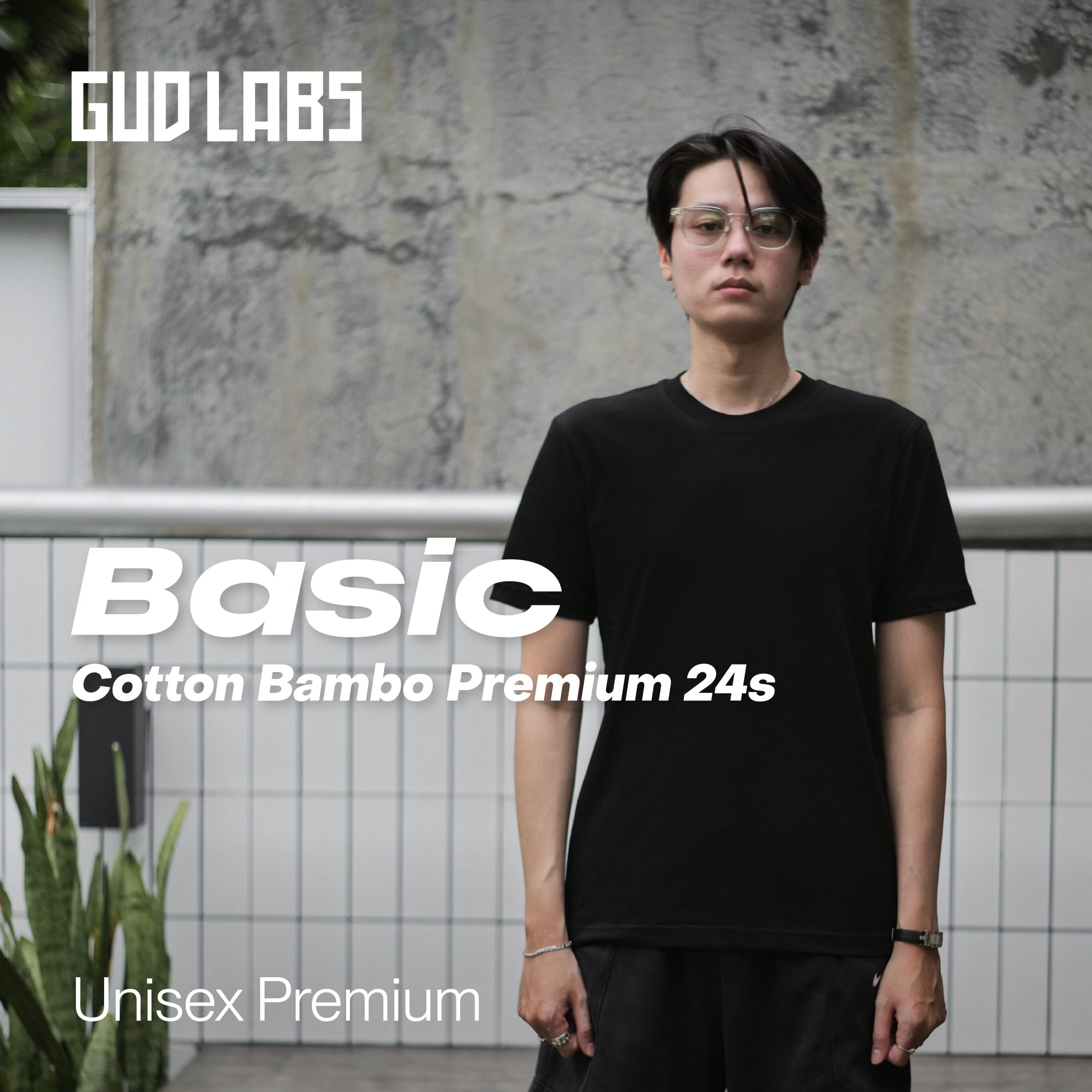 Basic Cotton Bamboo Premium 24s depan