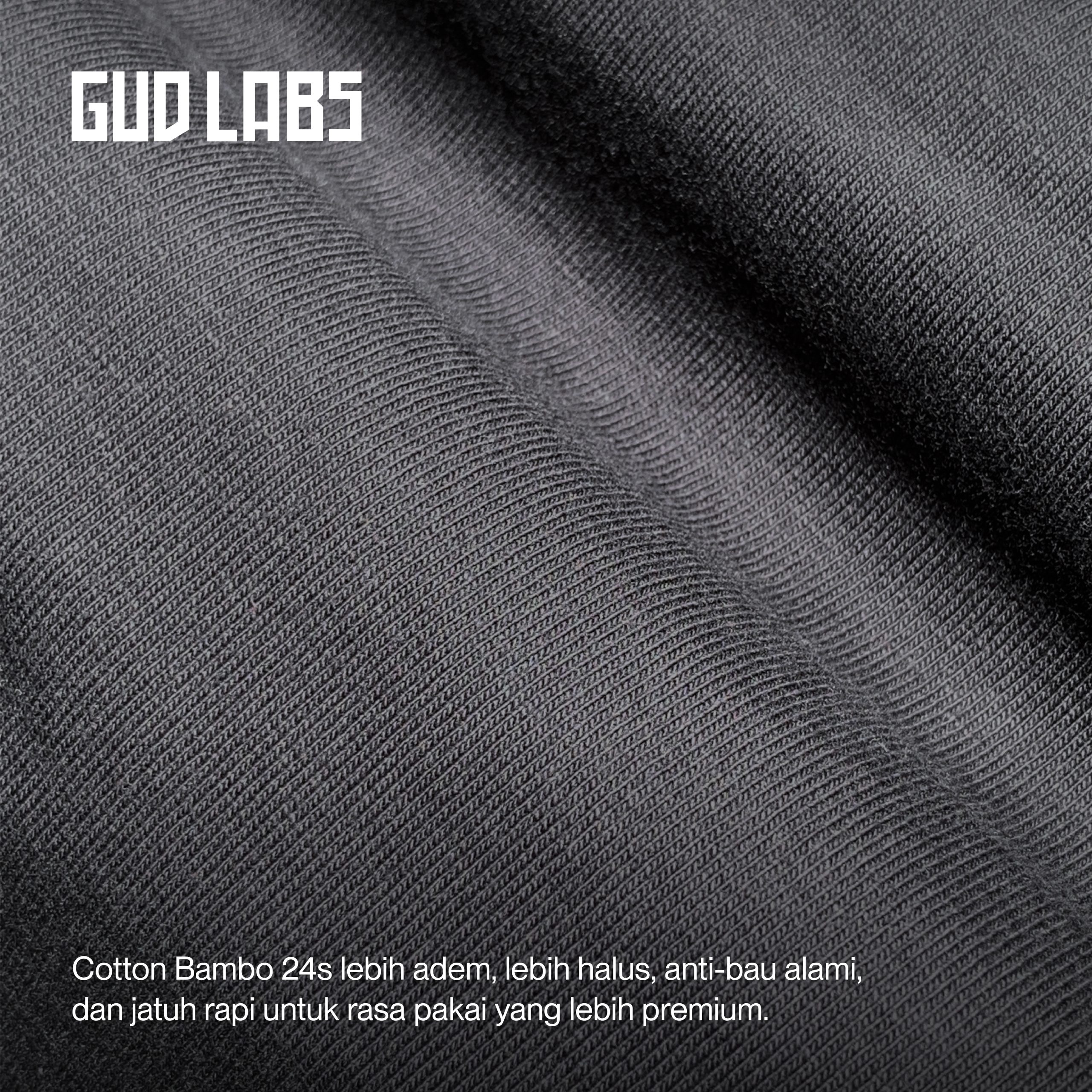 Basic Cotton Bamboo Premium 24s samping