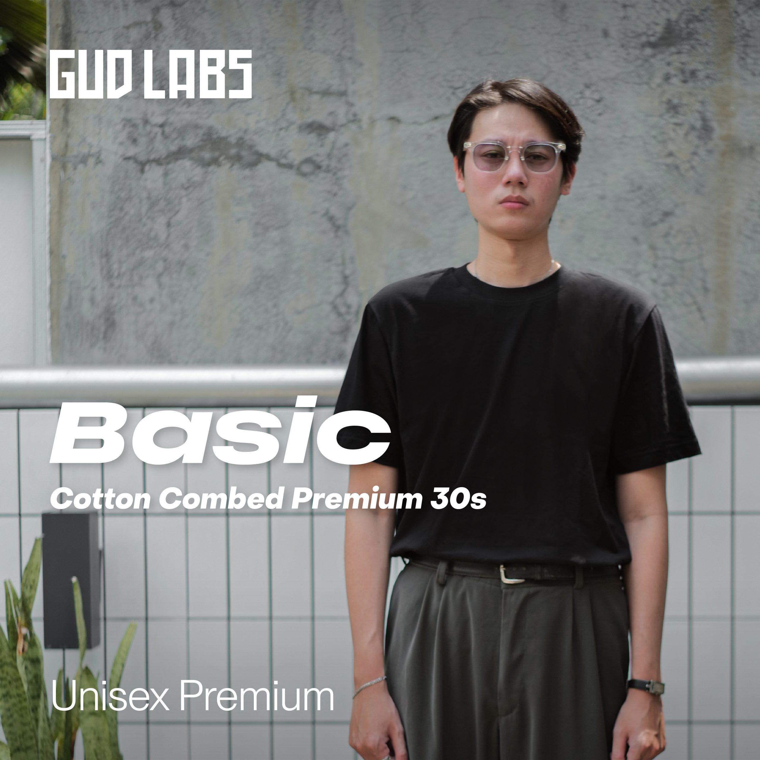 Basic Cotton Combed Premium 30s depan